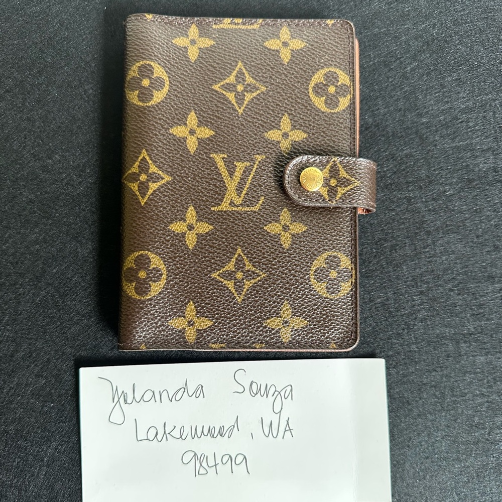 LOUIS VUITTON Agenda PM Planner Cover Monogram